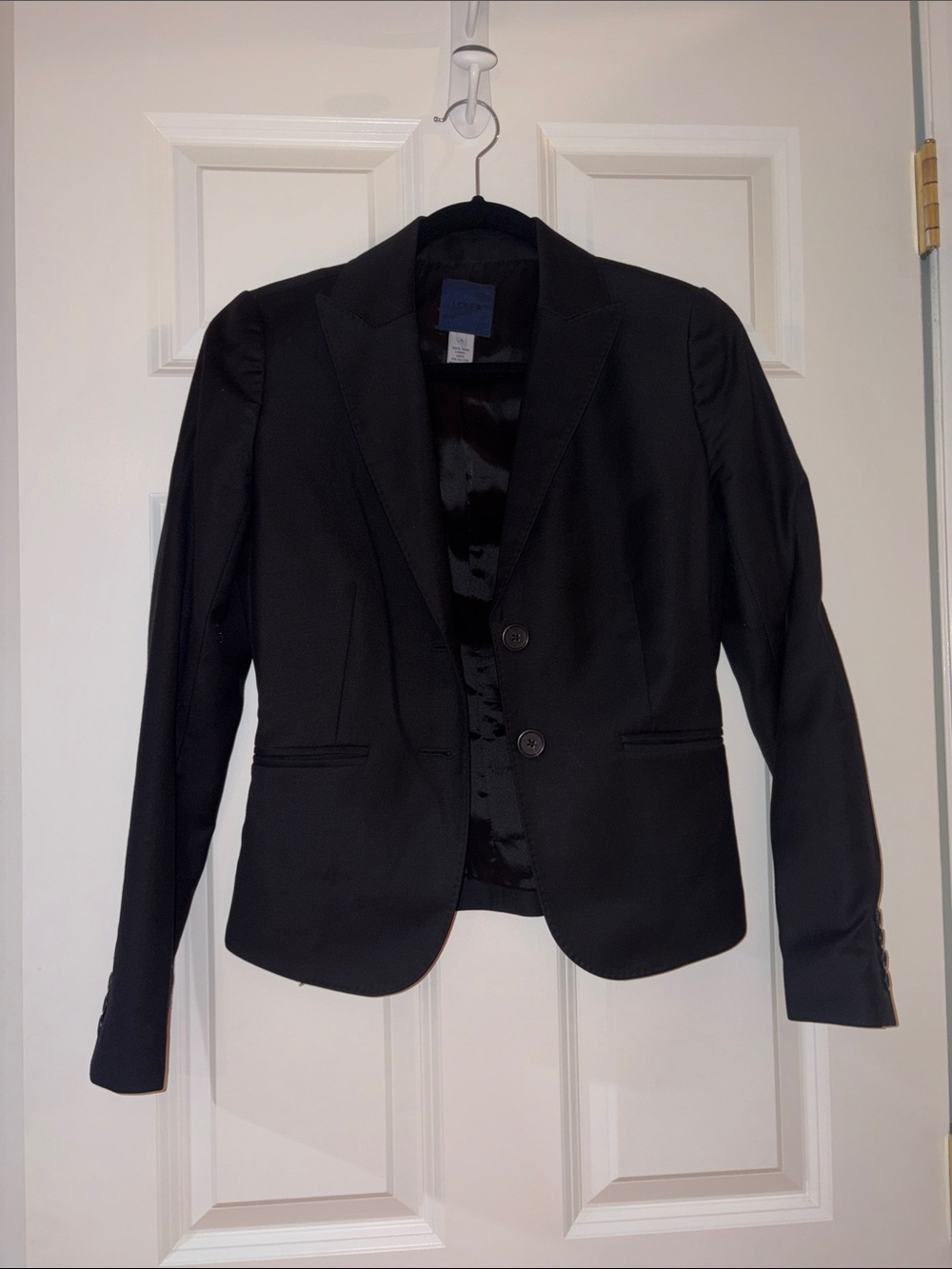 J. Crew Black Women's Two-Button Blazer